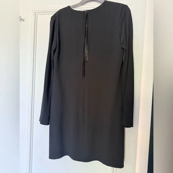 Helmut Lang Black Long Sleeve shift dress M $295 - Picture 12 of 14